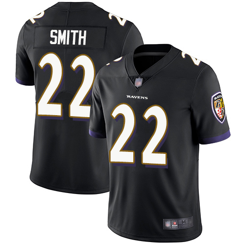 Baltimore Ravens Limited Black Men Jimmy Smith Alternate Jersey NFL Football #22 Vapor Untouchable
